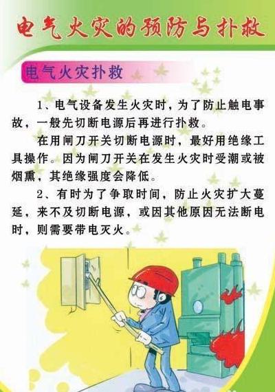 电器火灾处理步骤解析及闸刀开关起火原因揭秘